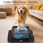 10L No Spill Dog Water Bowl Stainless Steel for Messy Drinkers - Image 2