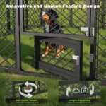 10x14×6.4 FT Heavy Duty Dog Kennel Outdoor with Secure Double Locks - Image 2