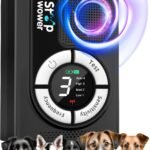 1500 mAh Rechargeable Anti Barking Device for Dogs Indoor, 9 Modes Dog Bark Deterrent Devices Dog Training & Behavior Aids Up to 50 Ft Range, Bark Box Dog Barking Control Devices Safe for Humans, Dogs
