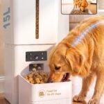 15L Automatic Dog Feeder Large Breed: 63 Cup Capacity for Kibble up to 22mm