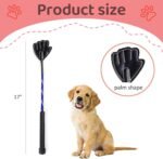 17" Lightweight Dog Training Stick Pole, Puppy Training Tools Whip with Anti-Slip Handle, Outdoor and Indoor Exercise Interactive Dog Obedience Training Tool for Dogs Cats (Blue) - Image 2