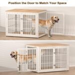rehomerance 42" Heavy Duty Dog Crate Furniture for Large and Medium Dogs - Image 3