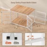 rehomerance 42" Heavy Duty Dog Crate Furniture for Large and Medium Dogs - Image 4