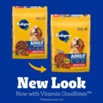 Pedigree Adult Complete Nutrition Dry Dog Food, Steak & Vegetable, 18 lb - Image 8