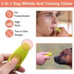 BARKIE Dog Training Kit - Treat Pouch, Pet Training Fanny Pack, 2 Puppy Training Clickers, Ultrasonic Silent Whistle, 2-in-1 Whistle Clicker, Clicker Training Guide Booklet, Dog Poop Bag (Black) - Image 6