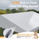 20x10 ft Outdoor Dog Kennel, Heavy Duty Dog Pens for Large Dogs - Image 5