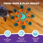 Outward Hound Nina Ottosson Tower of Treats Dog Toy Treat Puzzle, 12.5" - Image 5