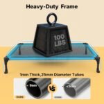 Veehoo Outdoor Elevated Dog Bed Large Sized Dogs, Cooling Raised Dog Cots - Image 4