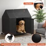 REXWELTEN 48" Heavy Duty Dog Crate for High Anxiety Dogs - Image 6