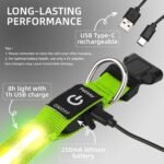 Super Bright LED Dog Collar, Waterproof Light up Collars(Green, Medium) - Image 5