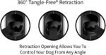 TUG Original Retractable Dog Leash, 16 ft (Medium, White) - Image 4