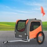 VEVOR Dog Bike Trailer, Supports up to 66 lbs, Pet Cart Bicycle Carrier - Image 8