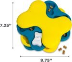 Outward Hound Nina Ottosson Dog Tornado Dog Toy Treat Puzzle, 9.8" - Image 7