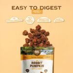 Smart Cookie Healthy Soft Dog Treats - Rabbit & Pumpkin - Grain Free Limited Ingredient Training Treats for Dogs with Sensitive Stomach & Allergies, Natural Novel Protein, Made in the USA (5oz.) - Image 4