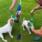 Bull Fit K9 Dog Bite Tug Toy with 2 Strong Handles - Made of Durable & Tear-Resistant French Linen - Perfect for Tug of War, Fetch & Puppy Training - Ideal for Medium to Large Breeds - Image 7