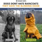 Spark Paws Dog Raincoat - Waterproof Rain Jacket w/Hood, Full Coverage - Image 3
