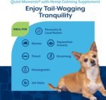 NaturVet Quiet Moments Calming Plus Hemp Dog Supplement - 180 Soft Chews - Image 4