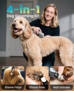 oneisall Dog Clippers for Grooming Thick/Matted Hair, 4-in-1 Grooming Kit - Image 3