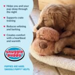 Snuggle Puppy Heartbeat Toy, Calming Comfort, Medium Breeds - Biscuit - Image 4