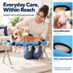 Upgrade Pet Bathing Hammock for Dogs, 8-Hole Dog Bathing Hammock Stand - Image 3
