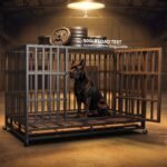 Hiwokk 48 Inch Heavy Duty Dog Crate, Indestructible Kennel for Large Dogs - Image 4