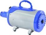 SHELANDY Groomer Partner Pet Hair Force Dryer Dog Grooming Blower with Heater (Blue) - Image 3