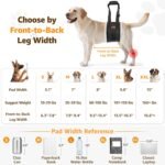 Adjustable Dog Sling for Large Dogs Hind Leg Support Weak Legs Mobility Aid - Image 3