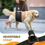 Adjustable Dog Sling for Large Dogs Hind Leg Support Weak Legs Mobility Aid - Image 7