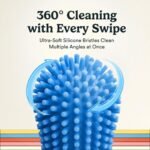 Jasper Dog Toothbrush, 360° Finger Toothbrush for Dogs & Cats, Blue 2-Pack - Image 3