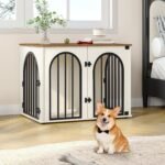 Hzuaneri 31.5 in Dog Crate Furniture,Dog Kennel Indoor for Small/Medium Dog - Image 3