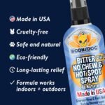 Bodhi Dog Bitter 2-in-1 No Chew & Hot Spot Spray - Natural Anti-Chew Remedy Better Than Bitter Apple - Soothes Hot Spots, Deters Chewing - Safe for Skin, Wounds & Furniture- Made in USA (8 Fl Oz) - Image 5
