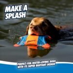 Chuckit! Flying Squirrel Canvas Fetch Dog Toy, Medium, 9.5in, for Water - Image 5