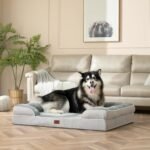 EHEYCIGA Orthopedic Extra Large Dog Bed, Waterproof Washable XL Pet Bed 44" - Image 7