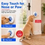 ChunHee Dog Training Bells for Door - Dog Door Bell for with 36 Custom Sounds | Dog Bell for Door Potty Training | Chew-Proof & Adjustable Volume (0-115dB) | Teach Puppies to Signal to Go Outside - Image 7