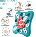 PETSTA Dog Puzzle Toys, Treat Dispensing Dog Enrichment Toys for IQ Training and Brain Stimulation, Interactive Mentally Stimulating Toys as Gifts for Puppies, Cats, Dogs - Image 5