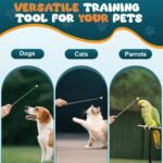 Dog Training Clicker with Target Stick – Portable & Retractable Trainer with Comfortable Handle and Bright Target Ball – Dog Agility Training Aids, Essential Tools & Equipment for Puppies, Cats & Pets - Image 6
