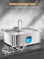 4.2Gal Dog Water Fountain for Large Dogs, 16L Dog Fountain Water Bowl - Image 4