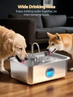 4.2Gal Dog Water Fountain for Large Dogs, 16L Dog Fountain Water Bowl - Image 5