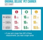 Sherpa Original Deluxe Travel Pet Carrier, Airline Approved & Guaranteed On Board - Black, Medium - Image 5
