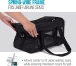 Sherpa Original Deluxe Travel Pet Carrier, Airline Approved & Guaranteed On Board - Black, Medium - Image 8