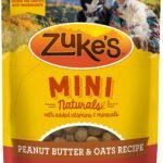 Zuke’s Mini Naturals Dog Training Treats for Dogs, Pet Treats Made with Real Peanut Butter- 16 oz. Bag