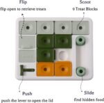Barkwhiz Dog Puzzle Toy 3 Levels, Mental stimulating for Boredom and smart Dogs, Treat Puzzle for All Breeds Dog - Image 3