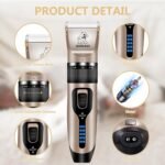 Dog Clippers Grooming Kit and Paw Trimmer for Heavy Thick Hair&Coats - Image 4