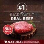 Purina ONE True Instinct Grain Free Dry Dog Food, Real Beef, 12.5 lb Bag - Image 3
