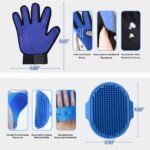 NVNAN Cat & Dog Grooming Glove and Curry Brush Set - Image 2