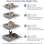 BFPETHOME Orthopedic Washable Dog Bed, Sleeping Couch for Large Senior Dogs - Image 8