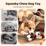 Squeaky Plush Dog Toys, Durable Chew Companion for Daily Play and Comfort - Image 7