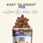 Smart Cookie Healthy Soft Dog Treats - Trout & Apple - Grain Free Limited Ingredient Training Treats for Dogs with Sensitive Stomach & Allergies, Natural Novel Protein, Made in the USA (5oz.) - Image 4
