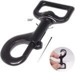 Heavy Duty Dog Leash - 2 Handles by Padded Traffic Handle for Extra Control, 6foot Long - Perfect for Medium to Large Dogs (6 ft, Black) - Image 3