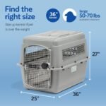 Petmate Sky Kennel, for Air Travel, 36in Dog Crate for Pets 50 to 70lbs - Image 3